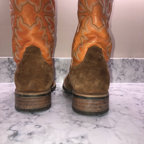Ariat Suede Western Boots 10D - Picture 4 of 5